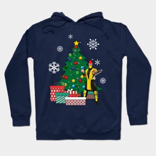 Scorpion Around The Christmas Tree Mortal Kombat Hoodie